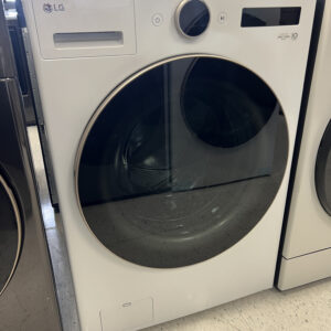 LG 5.0 cu. ft. lavadora washer front load clothes smart White steam TurboWash