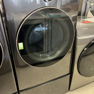 LG 7.4 cu. ft. secadora dryer vented ropa smart stackable Black Steel AI