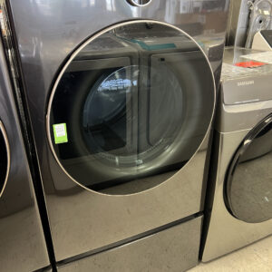 LG 7.4 cu. ft. secadora dryer vented ropa smart stackable Black Steel AI