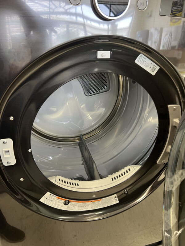 LG 7.4 cu. ft. secadora dryer vented ropa smart stackable Black Steel AI