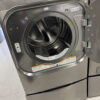 LG 9.0 cu. ft. secadora dryer ropa vented smart stackable Graphite Steel con pedestal