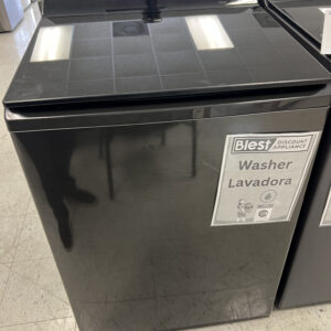 LG 5.5 cu. ft. lavadora washer top load clothes smart EasyUnload AI Platinum Black
