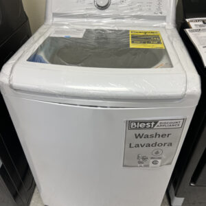 LG 4.5 cu. ft. lavadora washer top load clothes White impeller laundry