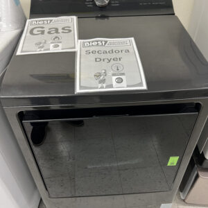 LG 7.3 cu. ft. gas dryer secadora vented ropa smart EasyLoad Platinum Black Sensor