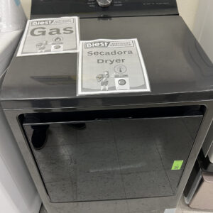 LG 7.3 cu. ft. gas dryer secadora vented ropa smart EasyLoad Platinum Black Sensor