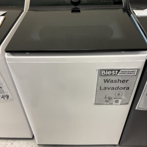 LG 5.5 cu. ft. lavadora washer top load laundry machine clothes Alpine White In Stock