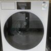 Samsung 5.3 cu ft Bespoke AI Ultra Capacity Stackable Front Load Washer with AI Home and AI OptiWash+ in Ivory