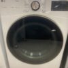 LG 7.4 Cu. Ft. Vented SMART Stackable Electric Dryer in White with TurboSteam and Sensor Dry Technology