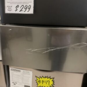 LG 27 in. Laundry Pedestal in Gray Graphite Steel with Drawer