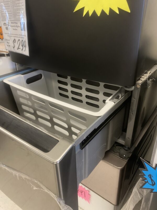 LG 27 in. Laundry Pedestal in Gray Graphite Steel with Drawer