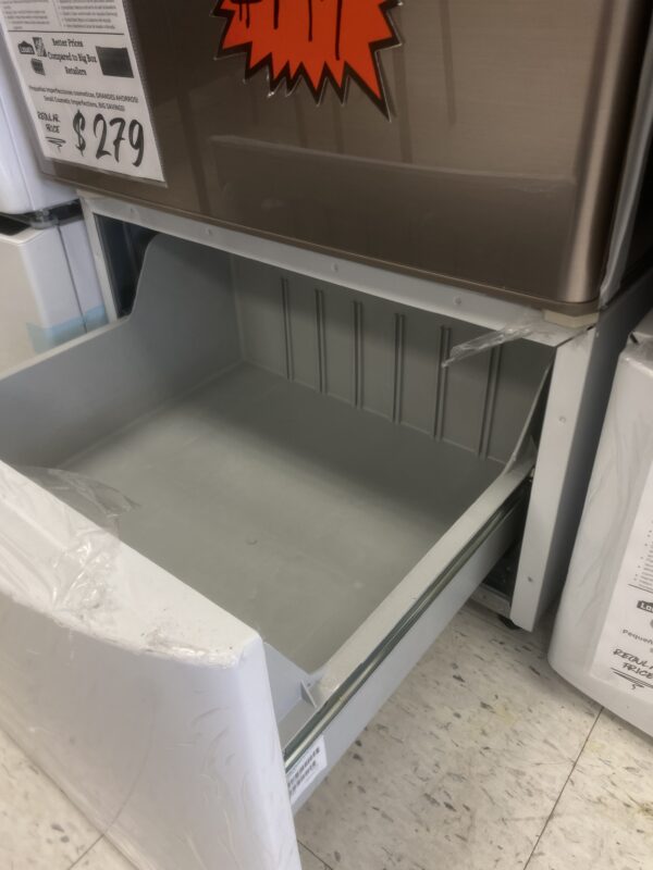 Electrolux 15 in. Laundry Pedestal with Storage Drawer in White