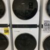 LG WashTower Stacked SMART Laundry Center 4.5 Cu.Ft. Front Load Washer & 7.4 Cu.Ft. Electric Dryer in White w/ Steam