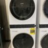LG WashTower Stacked SMART Laundry Center 4.5 Cu.Ft. Front Load Washer & 7.4 Cu.Ft. Electric Dryer in White