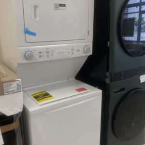 Frigidaire 3.9 cu. ft. Washer and 5.5 cu. ft. Electric Dryer Combo in White with Quick Wash & Dry Cycle and MaxFill Wash Cycle