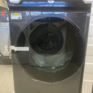 Samsung Bespoke 7.6 cu. ft. Ultra-Capacity Vented Smart Electric Dryer in Brushed Black with Super Speed Dry and AI Smart Dial