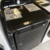 Gas Samsung 7.4 cu. ft. Vented Front Load Smart Gas Dryer in Brushed Black with Sensor Dry