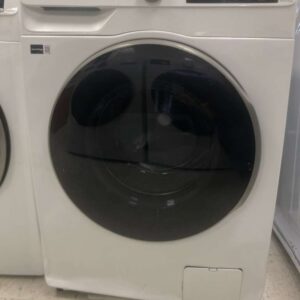 Samsung 24 in. 2.5 cu. ft. Compact Front Load Washer in White with AI Smart Dial and Super Speed Wash