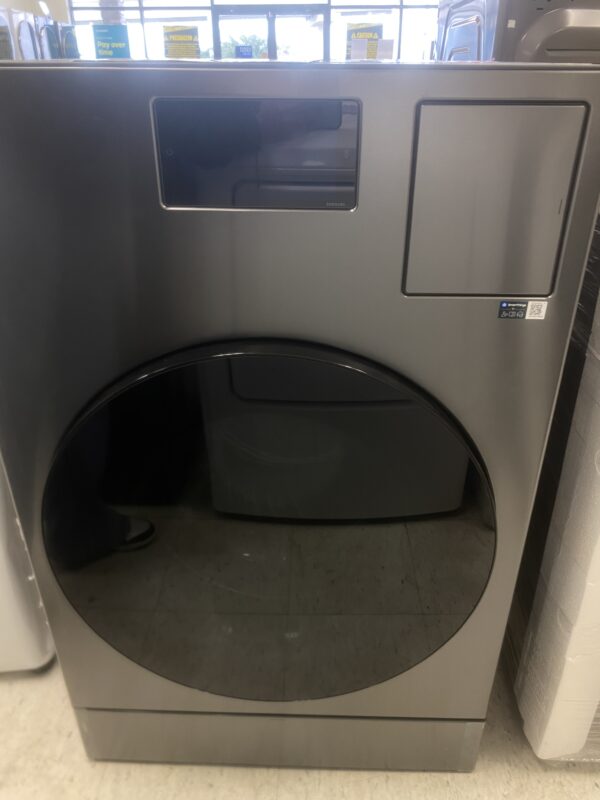 Samsung Bespoke 5.3 cu. ft. Ultra Capacity Ventless Heat Pump All-In-One Washer Dryer Combo with Super Speed in Dark Steel