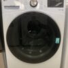 LG 4.5 Cu. Ft. Stackable SMART Front Load Washer in White with Steam and TurboWash360 Technology
