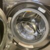 LG 4.5 Cu. Ft. Stackable SMART Front Load Washer in Black Steel with Steam and TurboWash360 Technology