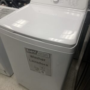 Frigidaire 4.1 Cu. Ft. Top Load Washer in White with 8-Wash Cycles and Automatic Load Sensing
