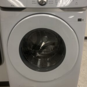 Samsung 4.5 cu. ft. High-Efficiency Front Load Washer in White with Self-Clean+