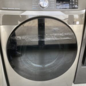 Samsung 7.5 cu. ft. Smart Vented Gas Dryer in Platinum with Steam Sanitize+