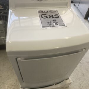 LG 7.3 Cu. Ft. Vented Gas Dryer in White with Sensor Dry