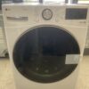 LG 4.5 Cu. Ft. Stackable SMART Front Load Washer in White with Steam and TurboWash360 Technology