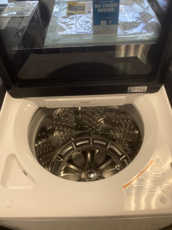 LG 5.5 cu. ft. SMART Top Load Washer in Alpine White with Impeller, Easy Unload and TurboWash3D Technology