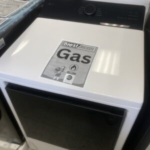 LG 7.3 cu. ft. Vented SMART Gas Dryer in Alpine White with EasyLoad Door and Sensor Dry Technology