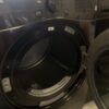 LG 7.4 Cu. Ft. Vented SMART Stackable Electric Dryer in Black Steel with TurboSteam and Sensor Dry Technology