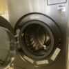 Samsung 5.3 cu. ft. Bespoke Ultra Capacity Vented All-in-One Washer Dryer Combo with Electric Dryer and AI Home in Dark Steel