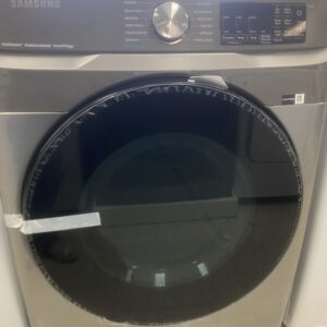 IMG_2772 Samsung 7.5 cu. ft. Vented Smart Stackable Electric Dryer in Platinum with Steam Sanitize+