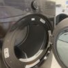 LG 7.4 Cu. Ft. Vented SMART Stackable Gas Dryer in Black Steel with TurboSteam and Sensor Dry Technology
