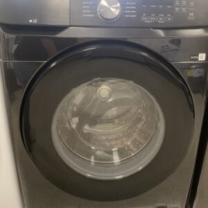 IMG_2805 Samsung 4.5 cu. ft. High-Efficiency Front Load Washer in Brushed Black with Self-Clean+