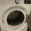 LG 7.4 Cu. Ft. Vented SMART Stackable Gas Dryer in White with TurboSteam and Sensor Dry Technology