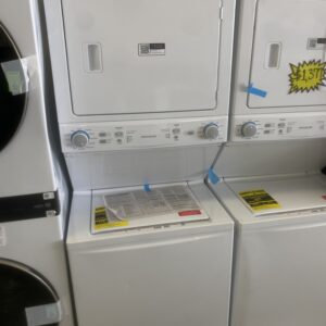 IMG_2839 Frigidaire 3.9 cu. ft. Washer and 5.5 cu. ft. Electric Dryer Combo in White with Quick Wash & Dry Cycle and MaxFill Wash Cycle