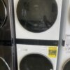 LG WashTower Stacked SMART Laundry Center 4.5 Cu.Ft. Front Load Washer & 7.4 Cu.Ft. Gas Dryer in White w/ Steam